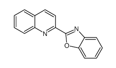 2-quinolin-2-yl-1,3-benzoxazole Structure