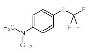 N,N-二甲基-4-(三氟甲硫基)苯胺结构式