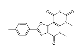 5,6,8-trimethyl-2-(4-methylphenyl)-[1,3]oxazolo[1,2]pyrido[4,5-b]pyrimidine-4,7,9-trione Structure