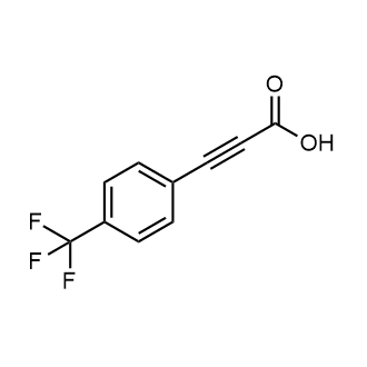 3-(4-(Trifluoromethyl)phenyl)propiolic acid structure