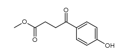 4-hydroxy-gamma-oxobenzenebutanoic acid,methyl ester结构式