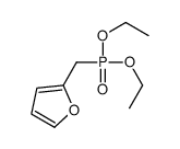 2-(diethoxyphosphorylmethyl)furan结构式