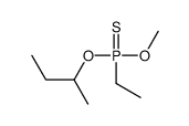 butan-2-yloxy-ethyl-methoxy-sulfanylidene-λ5-phosphane Structure