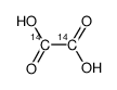 Oxalic acid-14C结构式