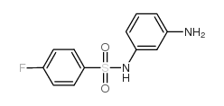 N-(3-Amino-phenyl)-4-fluoro-benzenesulfonamide Structure