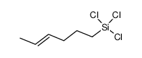 4-hexenyltrichlorosilane Structure