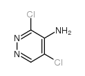 3,5-Dichloropyridazin-4-amine Structure