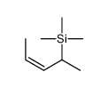 Trimethyl[(2E)-1-methyl-2-butenyl]silane picture