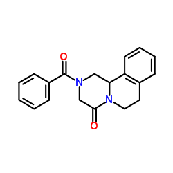 2-BENZYL-1,2,3,6,7,11B-HEXAHYDRO-4H-PYRAZION[2,1-A]ISOQUINOLINE-4-ONE structure