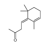 4-(2,6,6-trimethylcyclohex-2-en-1-ylidene)butan-2-one Structure