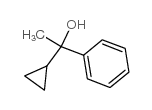 Benzenemethanol, a-cyclopropyl-a-methyl- structure