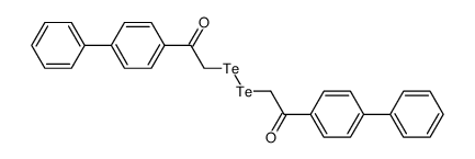 bis(4-phenylphenacyl) ditelluride Structure