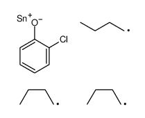 tributyl-(2-chlorophenoxy)stannane Structure