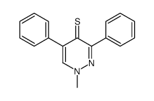 1-methyl-3,5-diphenylpyridazine-4-thione结构式