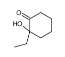 2-ethyl-2-hydroxycyclohexan-1-one结构式