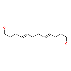 (4E,8E)-dodeca-4,8-dienedial结构式