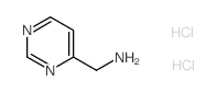 4-氨甲基嘧啶二盐酸盐结构式