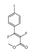 methyl 2,3-difluoro-3-(4-iodophenyl)prop-2-enoate Structure