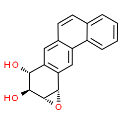 (1aR,2S,3R,11bS)-1a,2,3,11b-Tetrahydrobenz[7,8]anthra[1,2-b]oxirene-2,3-diol结构式