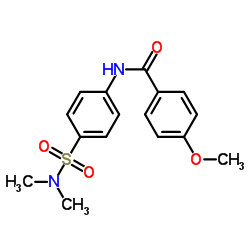 N-[4-(Dimethylsulfamoyl)phenyl]-4-methoxybenzamide结构式