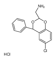 [(7R,9R)-4-chloro-7-phenyl-8,10-dioxabicyclo[4.4.0]deca-2,4,11-trien-9-yl]methanamine hydrochloride structure