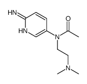 N-(6-aminopyridin-3-yl)-N-[2-(dimethylamino)ethyl]acetamide结构式