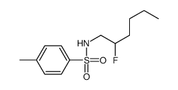 N-(2-fluorohexyl)-4-methylbenzenesulfonamide Structure