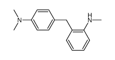 2'-(Methylamino)-4-(dimethylamino)diphenylmethane Structure