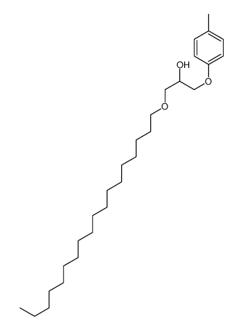 1-(4-methylphenoxy)-3-octadecoxypropan-2-ol Structure