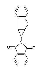 2-(6,6a-dihydro-1aH-1-aza-cyclopropa[a]inden-1-yl)-isoindole-1,3-dione结构式