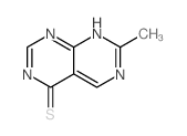 Pyrimido[4,5-d]pyrimidine-4(3H)-thione,7-methyl- Structure