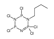 1-Butylpentachlorocyclotriphosphazene结构式