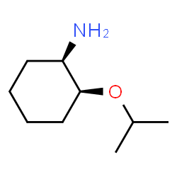 Cyclohexanamine, 2-(1-methylethoxy)-, (1R-cis)- (9CI) structure