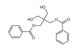 [2-(benzoyloxymethyl)-3-hydroxy-2-(hydroxymethyl)propyl] benzoate结构式