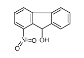 1-nitro-9H-fluoren-9-ol Structure