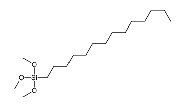 trimethoxytetradecylsilane Structure