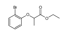 Ethyl2-(2-bromophenoxy)propanoate structure