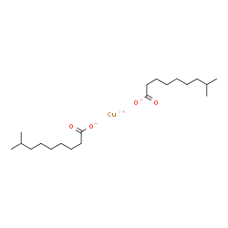 copper(II) isodecanoate structure