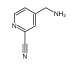 4-(aminomethyl)picolinonitrile结构式