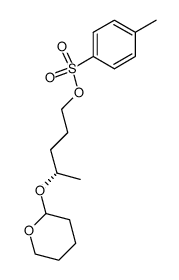 (S)-4-tetrahydropyranyloxy-1-pentyl tosylate结构式