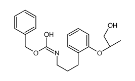 (R)-BENZYL (3-(2-((1-HYDROXYPROPAN-2-YL)OXY)PHENYL)PROPYL)CARBAMATE structure