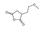 3-(2-methoxyethyl)oxolane-2,5-dione结构式