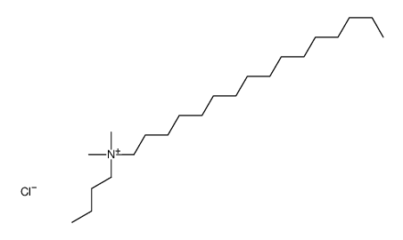 butyl-hexadecyl-dimethylazanium,chloride结构式