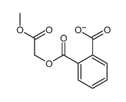 2-(2-methoxy-2-oxoethoxy)carbonylbenzoate Structure