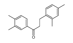 3',4'-DIMETHYL-3-(2,4-DIMETHYLPHENYL)PROPIOPHENONE Structure