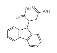 Fluorene-9-succinic acid Structure