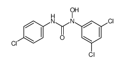 3-(4-CHLOROPHENYL)-1-(3,5-DICHLOROPHENYL)-1-HYDROXYUREA Structure