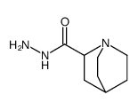 quinuclidine-2-carboxylic acid hydrazide Structure