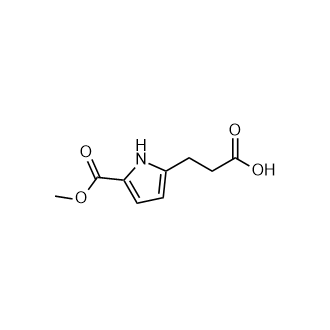 3-(5-(Methoxycarbonyl)-1H-pyrrol-2-yl)propanoic acid picture