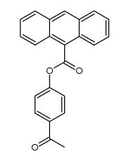 p-(9-anthroyloxy)acetophenone Structure